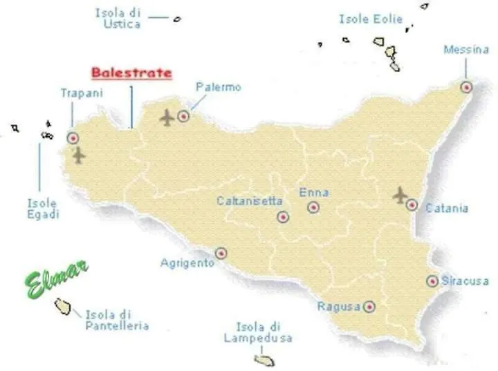 Isola Del Sole, Appartamenti Con Piscina Balestrate